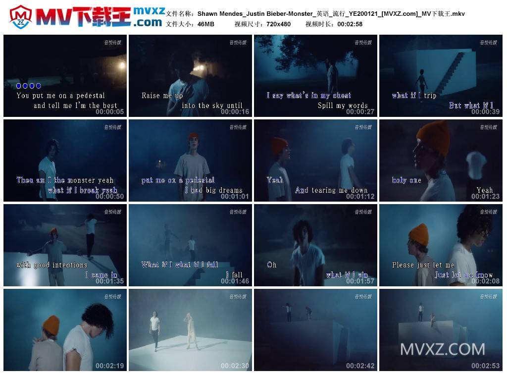 Shawn Mendes_Justin Bieber-Monster_英语_流行_YE200121